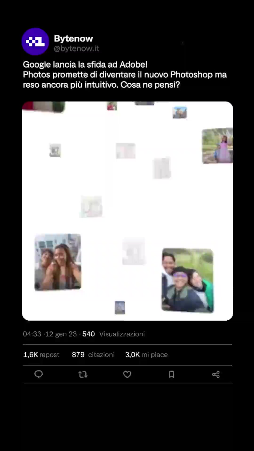 La rivoluzione dell'editing fotografico è qui e Google è pronto a scrivere le nuove regole del gioco!