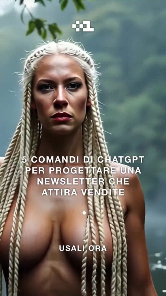 📢 5 comandi di ChatGPT per progettare una newsletter che attira vendite 📢