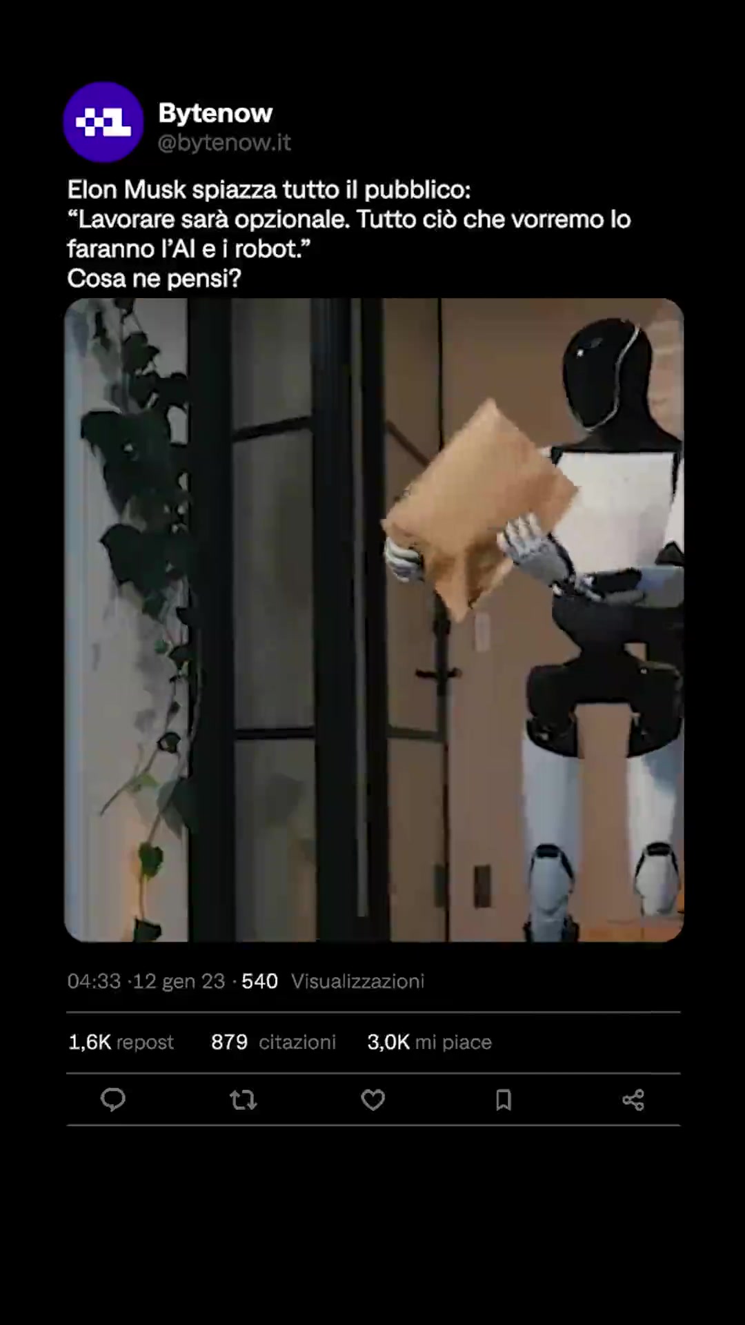 Immagina un futuro in cui lavorare è solo una scelta